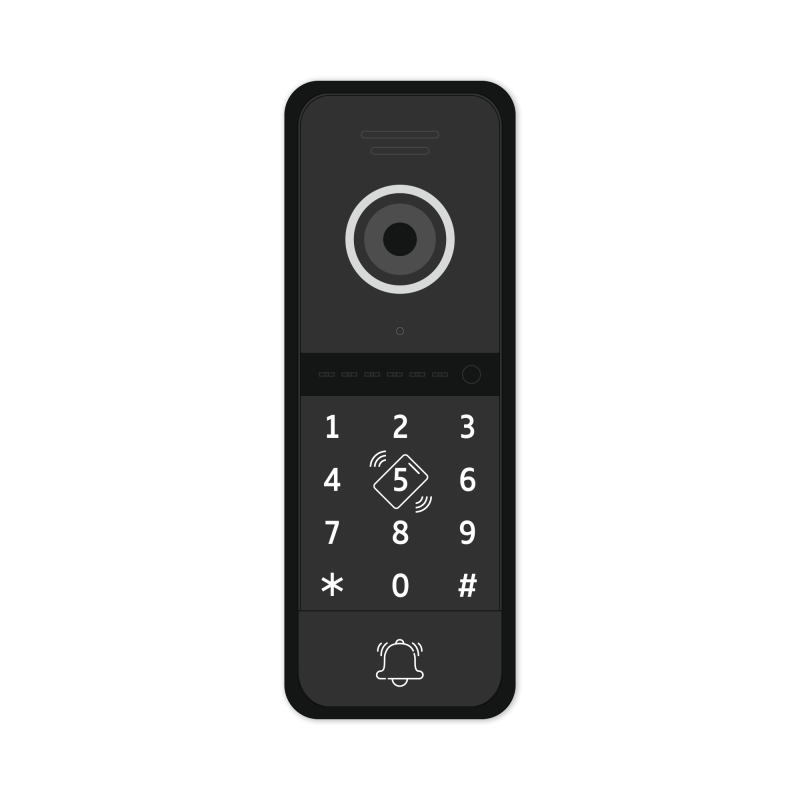 Видеодомофон FANTASY MRK FHD BLACK - Full HD вызывная панель 2.1 Мп со СКУД Черный купить в Беларуси