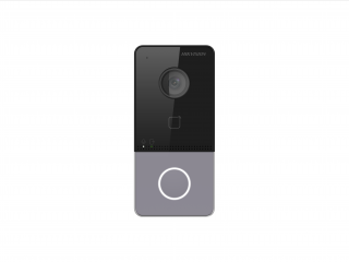 Видеодомофон Вызывная панель Hikvision одноабонентская DS-KV6113-PE1(B) Серый купить в Беларуси